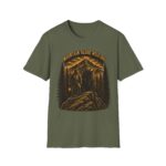 Mountain Blood Wild Soul T-Shirt — Retro Mountain Wolf Adventure Tee
