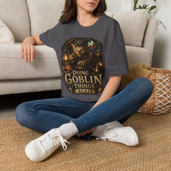 Goblin Things T-Shirt — “Doing Goblin Things Again” Fantasy Graphic Tee
