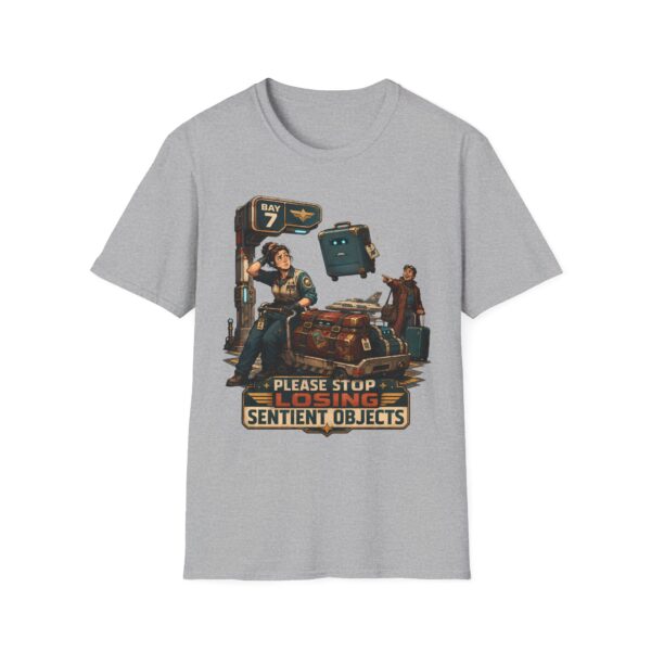 Please Stop Releasing Sentient Objects Sci-Fi Humor T-Shirt