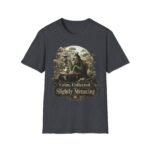 Praying Mantis Tea Time 'Calm, Collected, Slightly Menacing' T-Shirt