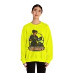 Crewneck Sweatshirt — "Cleaning Up After Aliens Since 3024" Retro Sci‑Fi Crew