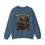 Mosh Pit Veteran Crewneck Sweatshirt — "Storytime Champion" Concert-Scene Pullover