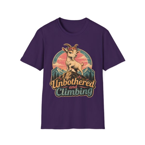 Unbothered and Climbing Goat Mountain T-Shirt