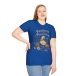 Feathered and Flourishing Duck Tee — Cottagecore Floral Graphic T-Shirt