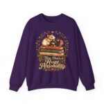Hamster Booklover Sweatshirt — "Tiny Paws, Huge Personality" Cozy Crewneck