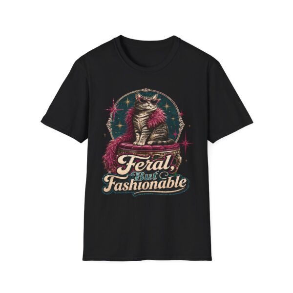 Feral But Fashionable Cat Tee