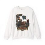 Please Stop Losing Sentient Objects Crewneck Sweatshirt — Retro Sci‑Fi Graphic