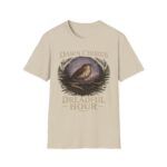 Dawn Chorus Bird T-Shirt — 'Dreadful Hour' Vintage Nature Tee