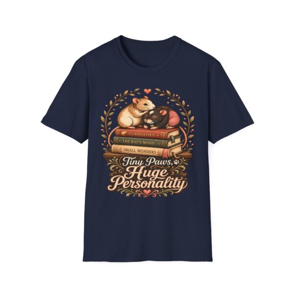 Rat Lover T-Shirt — "Tiny Paws, Huge Personality" Cute Pet Rat Tee