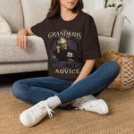 Grandpa T-Shirt — “The Grandkids Call Me When the Monsters Need Advice” Vintage Grandpa Tee