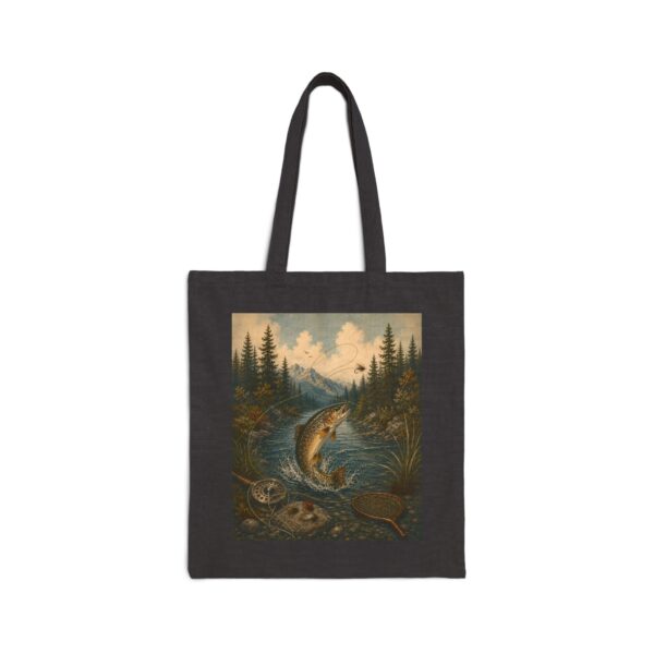 Trout River Vintage Art Tote