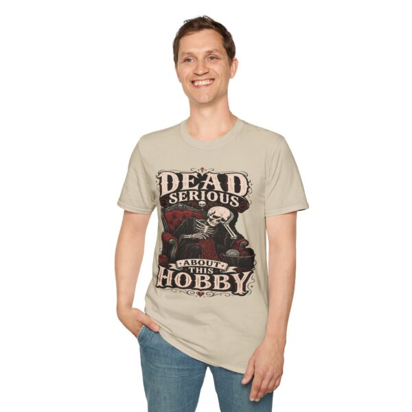 Dead Serious About This Hobby Skeleton Crochet Tee