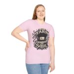 Witchy Knitting T-Shirt — "My Yarn Matches My Soul"