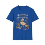 Feathered and Flourishing Duck Tee — Cottagecore Floral Graphic T-Shirt