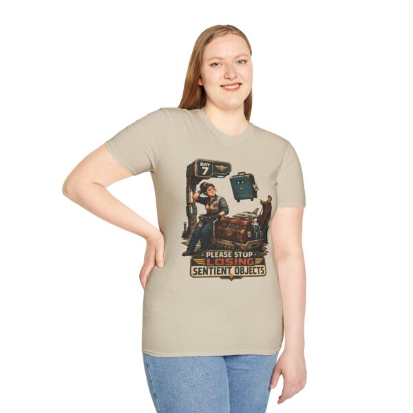 Please Stop Releasing Sentient Objects Sci-Fi Humor T-Shirt