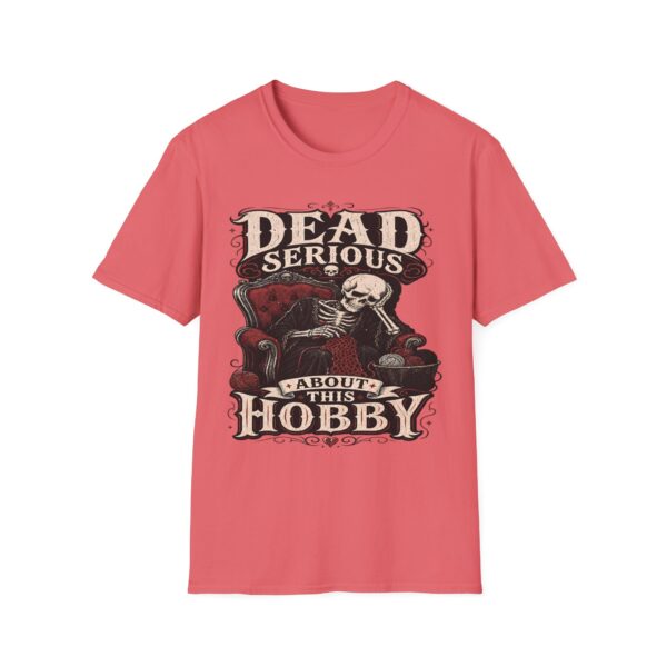 Dead Serious About This Hobby Skeleton Crochet Tee