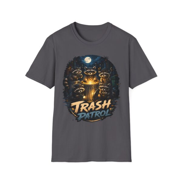 Trash Patrol Raccoon Tee — Nighttime Crew Graphic T-Shirt