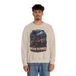 Retro Arcade Space Sweatshirt — "High Scores Across the Galaxy" Crewneck