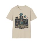 Retro Spaceport Tee — "Unclaimed Since The Last Starport Delay" Alien Deli Illustration