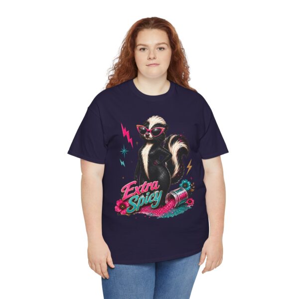 Extra Spicy Skunk T-Shirt – Retro Cute Graphic Tee