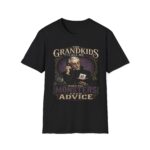 Grandpa T-Shirt — “The Grandkids Call Me When the Monsters Need Advice” Vintage Grandpa Tee