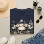 Eat Local Skull Botanical Illustration T-Shirt | Stay Cautious, Poisonous Plants