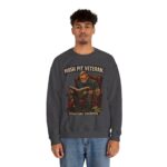 Mosh Pit Veteran Crewneck Sweatshirt — "Storytime Champion" Concert-Scene Pullover
