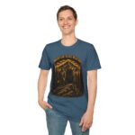 Mountain Blood Wild Soul T-Shirt — Retro Mountain Wolf Adventure Tee