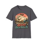 Chicken T-Shirt — "Raised on Sass & Scratch" Vintage Farmhouse Tee