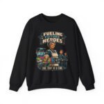 Lunch Lady Tribute Crewneck Sweatshirt — "Fueling Future Heroes: One Tray at a Time"