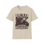 Dead Serious About This Hobby Skeleton Crochet Tee