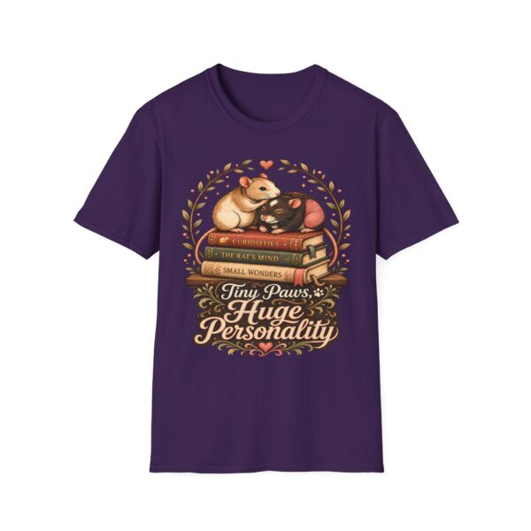 Rat Lover T-Shirt — "Tiny Paws, Huge Personality" Cute Pet Rat Tee