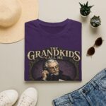 Grandpa T-Shirt — “The Grandkids Call Me When the Monsters Need Advice” Vintage Grandpa Tee