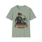 Alien Cleanup Crew T‑Shirt — "Cleaning Up After Aliens Since 3024" Sci‑Fi Graphic Tee