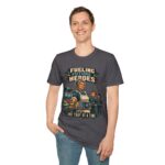 Fueling Future Heroes T-Shirt — One Tray at a Time (School Lunch Staff Appreciation)