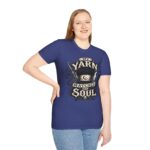 Witchy Knitting T-Shirt — "My Yarn Matches My Soul"
