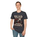 Dead Serious About This Hobby Skeleton Crochet Tee