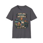 Fueling Future Heroes T-Shirt — One Tray at a Time (School Lunch Staff Appreciation)