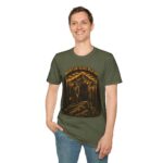 Mountain Blood Wild Soul T-Shirt — Retro Mountain Wolf Adventure Tee