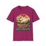 Chicken T-Shirt — "Raised on Sass & Scratch" Vintage Farmhouse Tee