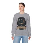 Checkmate From Another World Sweatshirt - Alien vs Human Chess Graphic Crewneck