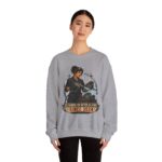 Crewneck Sweatshirt — "Cleaning Up After Aliens Since 3024" Retro Sci‑Fi Crew