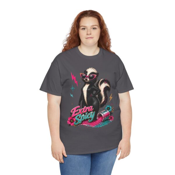 Extra Spicy Skunk T-Shirt – Retro Cute Graphic Tee