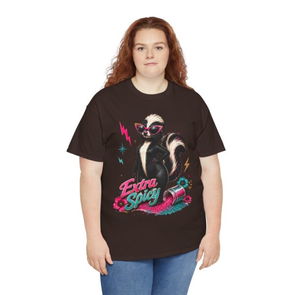 Extra Spicy Skunk T-Shirt – Retro Cute Graphic Tee