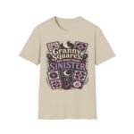 Granny Squares But Make Them Sinister T-Shirt — Gothic Crochet Retro Tee