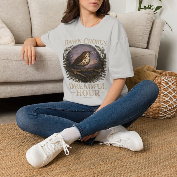 Dawn Chorus Bird T-Shirt — 'Dreadful Hour' Vintage Nature Tee