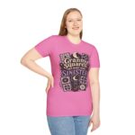 Granny Squares But Make Them Sinister T-Shirt — Gothic Crochet Retro Tee