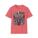 Granny Squares But Make Them Sinister T-Shirt — Gothic Crochet Retro Tee