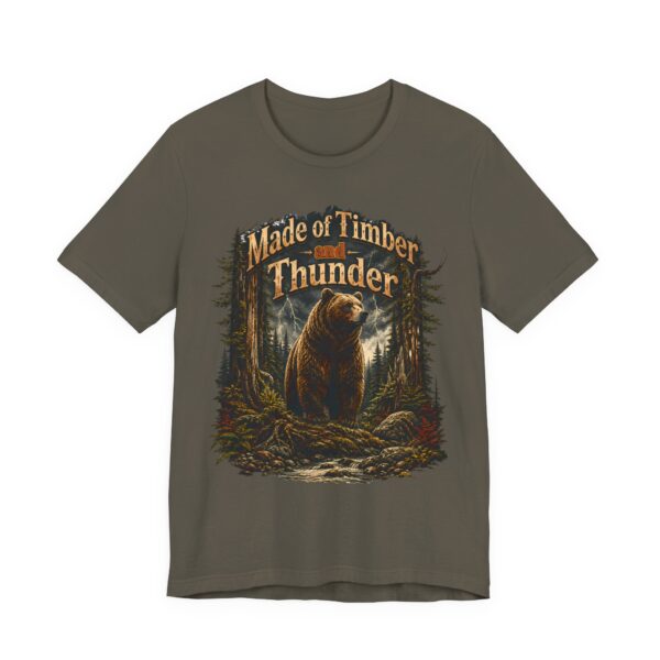 Made of Timber and Thunder Bear T-Shirt