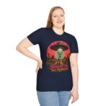 Beamed Up, Not Bothered T-Shirt — Retro UFO Bunny Graphic Tee